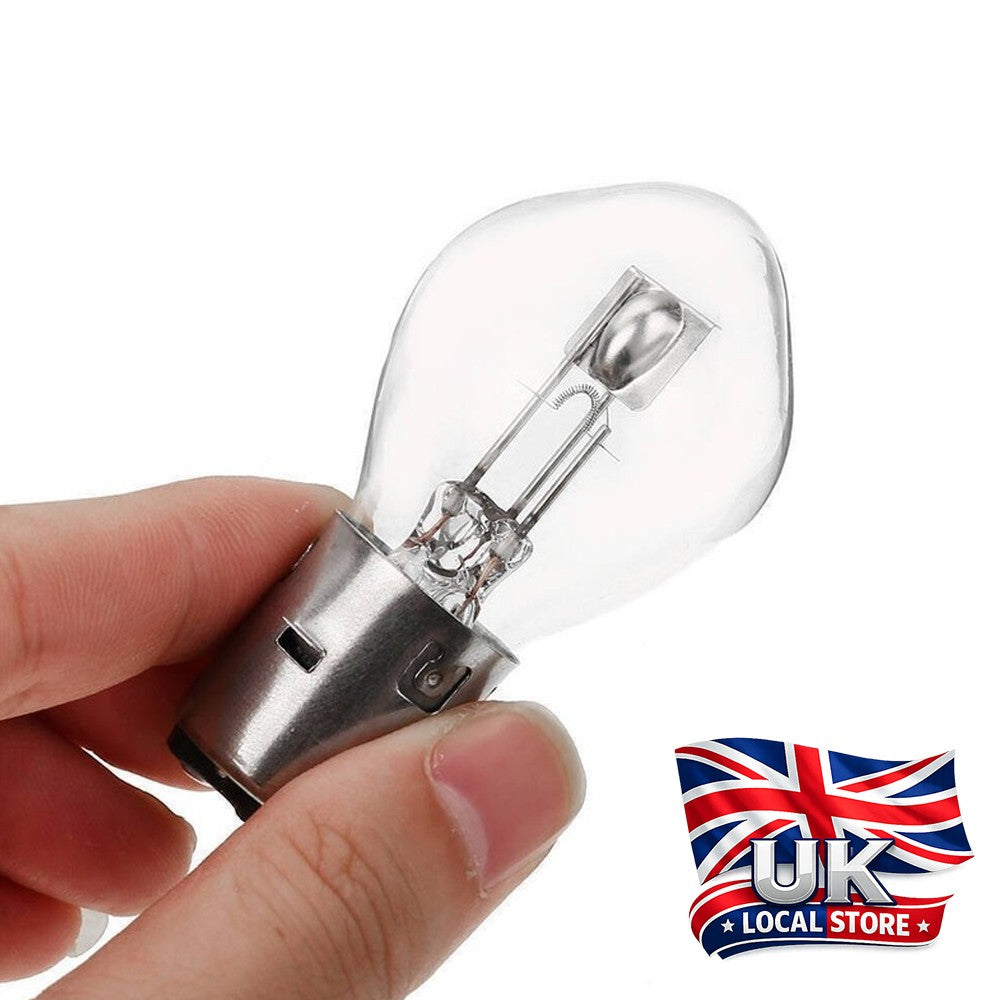 2 x S2 BA20d 6V Bulb Light Headlight 35 / 35W for Motorbike Motorcycle Scooter!
