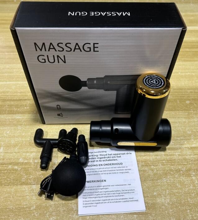 Massage Gun Deep Tissue Muscle Therapy Percussion Message Relax Back Neck 4head