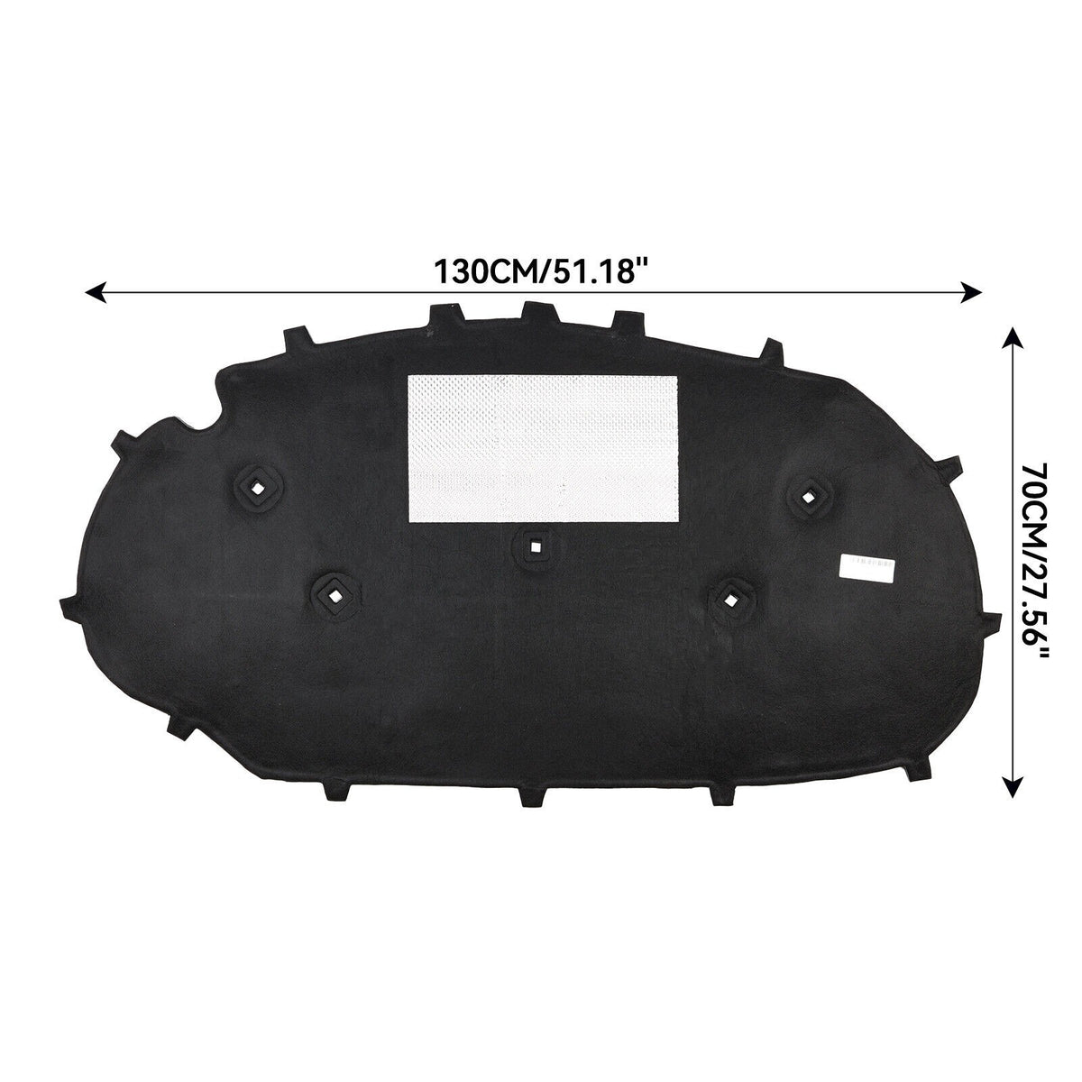 Thermal Mat Sound Insulation Mat Insulation for Volkswagen Golf 6 Insulated Hood