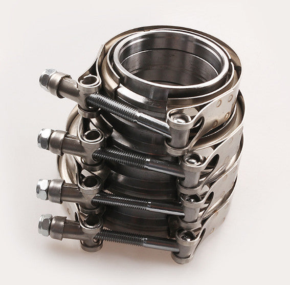 3.5 in 304 Male/Female" V-Band Clamp  Stainless Steel Flange Kit