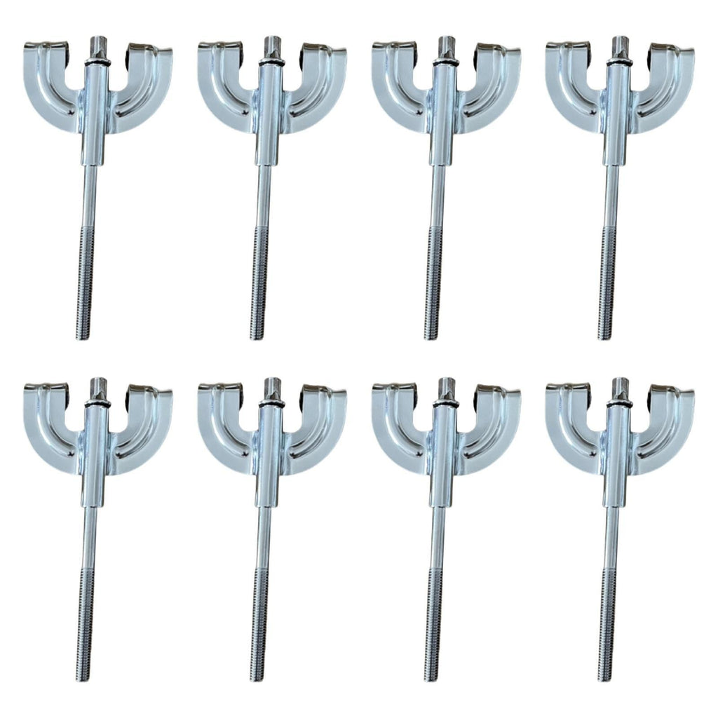 8Pcs Bass Drum Claws Hardware Drum Set Percussion Instrument Accessories