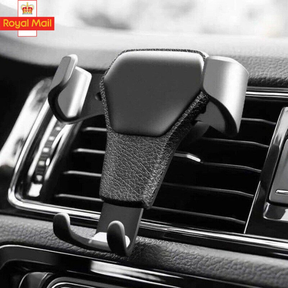 Universal Mobile Car Phone Holder Air Vent Gravity Design Mount Cradle Stand