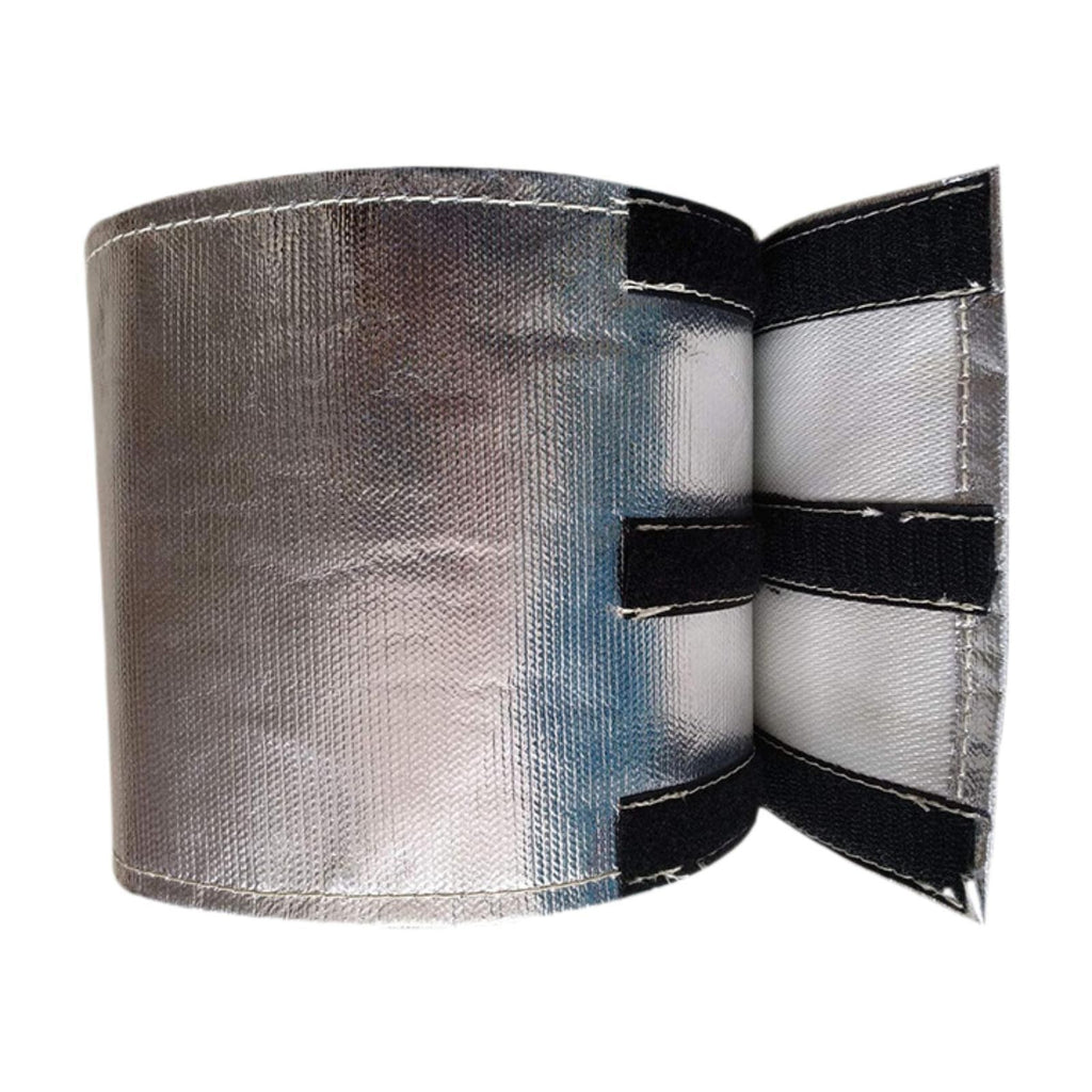Universal Starter Heat Shield Barrier Aluminum and Fiberglasss Starter Heat