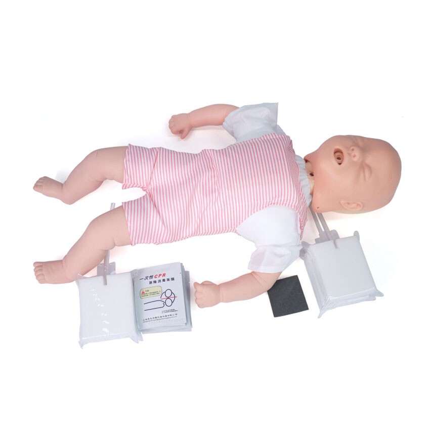 CPR Training Nurse Teaching Aid Infant Choking Tracheal Infarction Model Baby