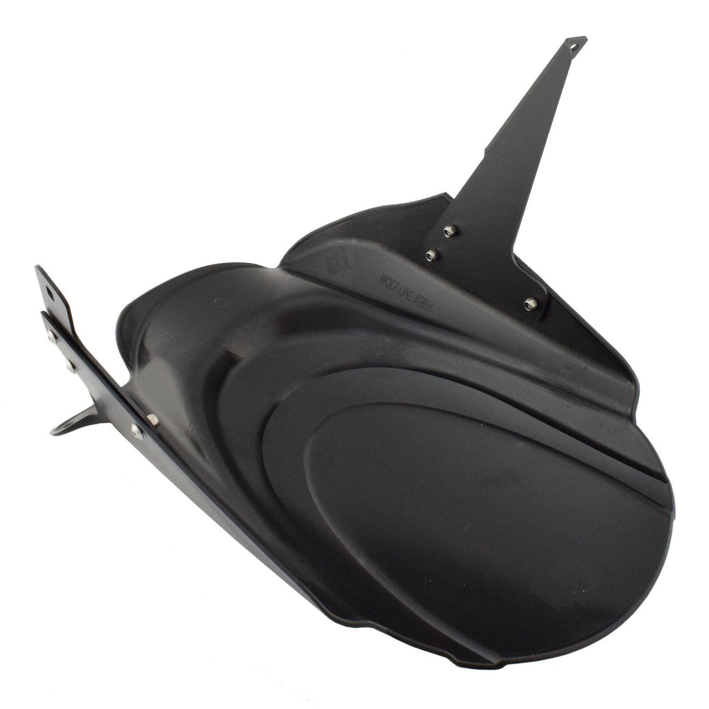 Rear Tire Hugger Fender Mudguard Black For KAWASAKI Versys 650 KLE650 2007-2023