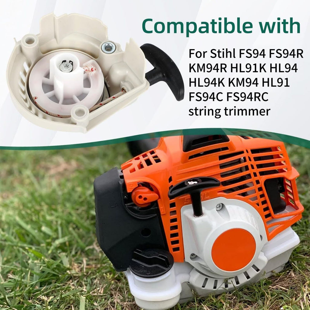 Recoil Starter For Stihl KM94R KM94 HL91 String Trimmer OEM 4149-190-4001