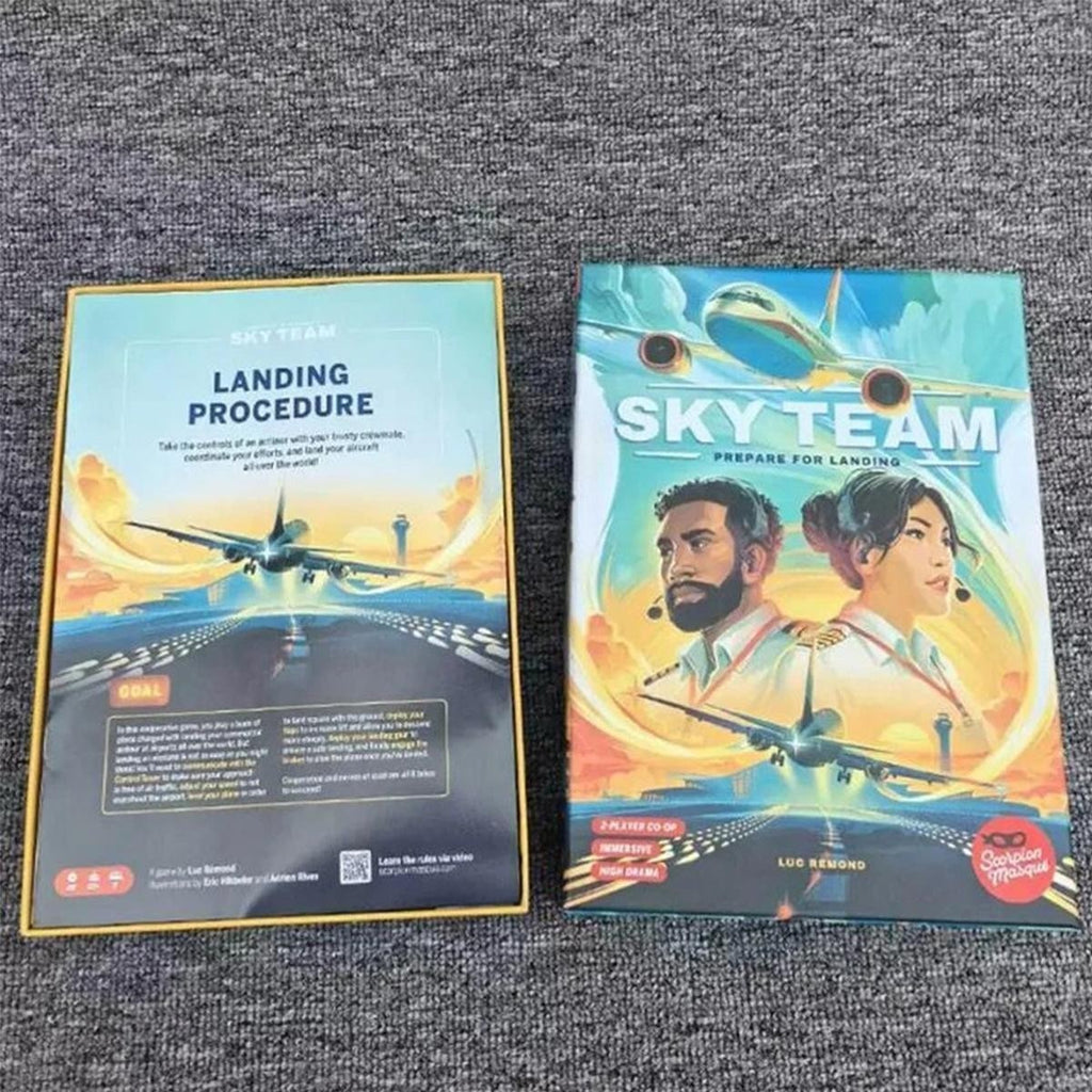 Sky Team Board Game New Cooperative Communication Card Game Family Fun