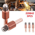 5x Electrode 220842 Cutting Nozzle Plasma Consumable Replacement For Hypertherm!
