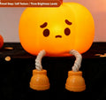 Cartoon LED Night Light Silicone Touch Lamp Dimmable USB Rechargeable Kids Gift