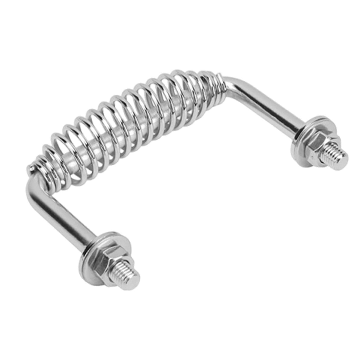 Heat Resistant Stainless Handle with Bolt for BBQ Grill Accessories Kit and Wood