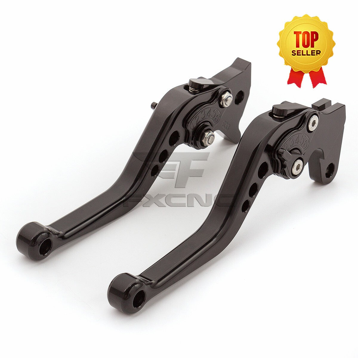 For Suzuki GSF600 BANDIT 1995 - 1999 CNC Black Shorty Brake Clutch Levers Adjust