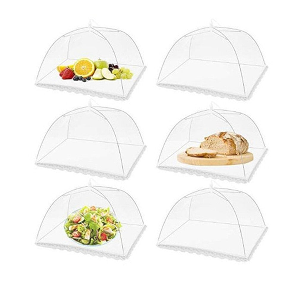 Mesh Fly Wasp Pop-Up Net Collapsible Food Cover Umbrella Protector Party BBQ