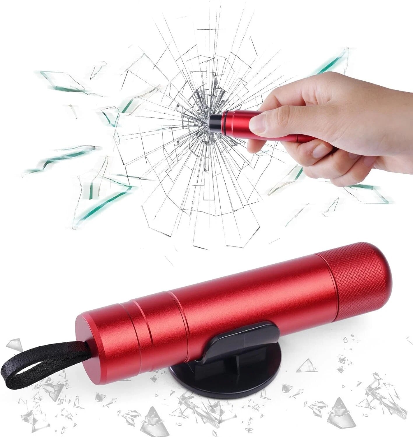 SafePro X Car Emergency Hammer Belt Cutter Window Breaker Safe Pro Safety First