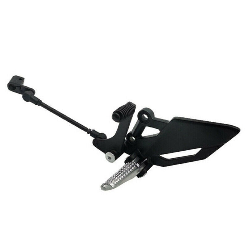 Left Motorcycle Shift Lever Frontset Footrest Foot Peg Bracket Pedal Shifter