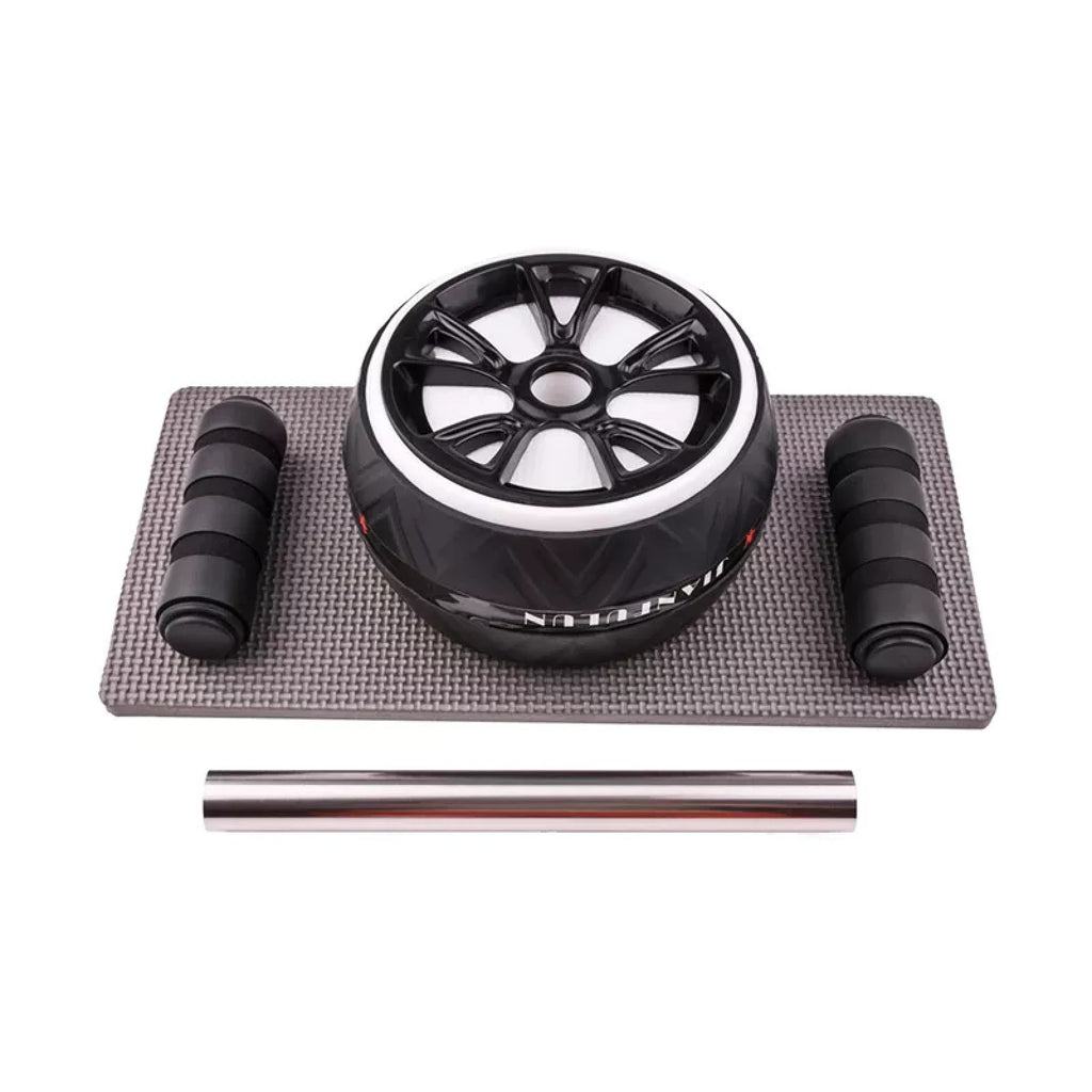 Pro Abs Roller Abdominal Wheel Core Strength Ab Crunch Home Gym Fitness Gear