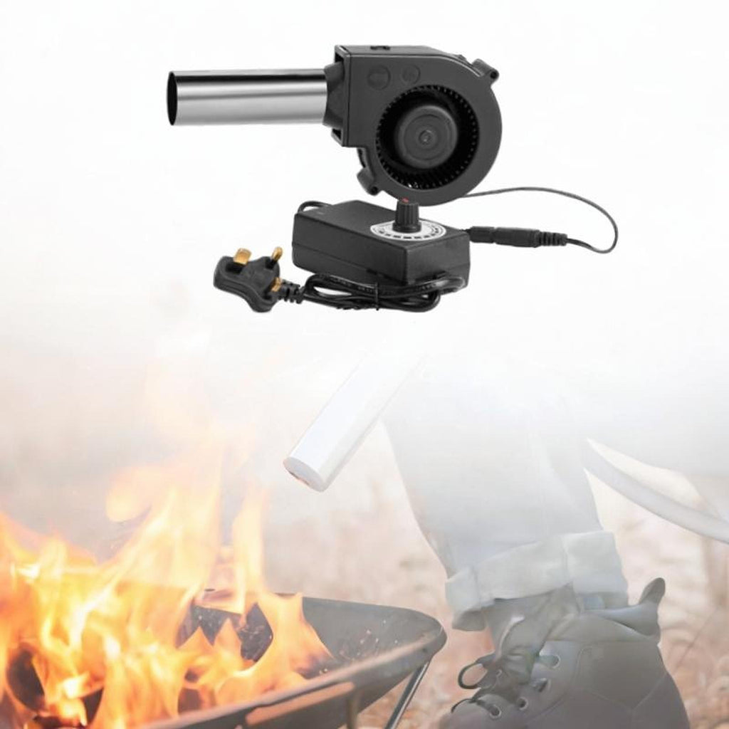 Adjustable 12V Blower fan For BBQ Heater Blower Air blower Cooking Machine UK