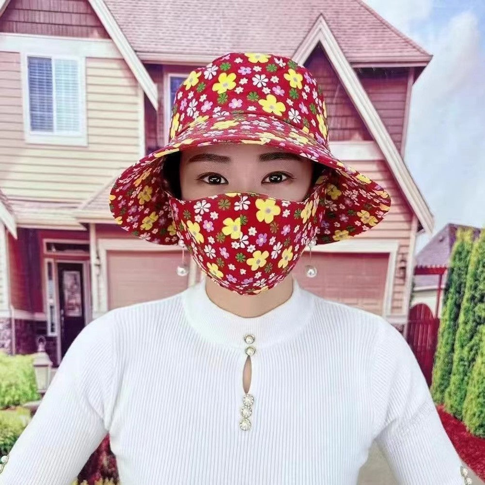 Adjustable Sunscreen Hat for Cycling and Outdoor Activities Fashionable Style
