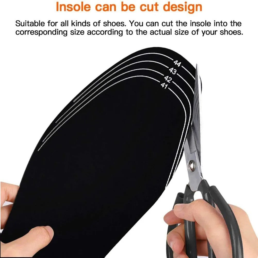USB Electric Heated Shoe Insoles Feet Heater Foot Warmer Pads Warm Socks Winter