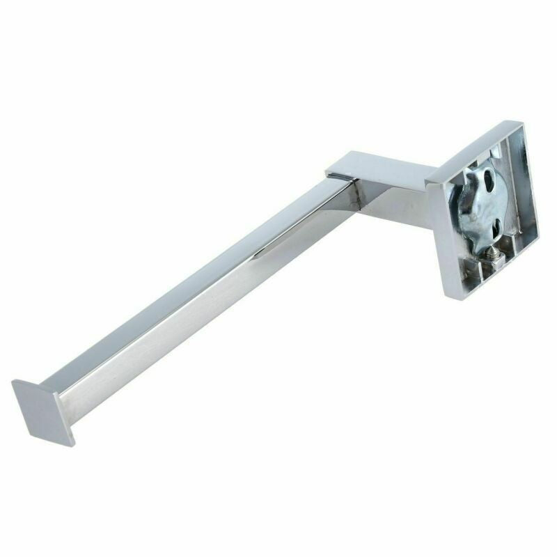 2026 Wall Mounted Toilet Roll Holder Chrome Tissue Paper Stand Bathroom Square