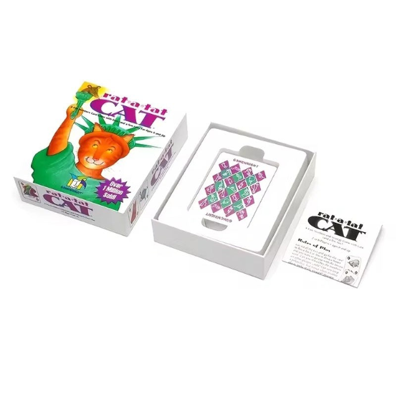 Rat A Tat Cat Funny Classic Family Party Board Cards Game Toy Kids Gift UK