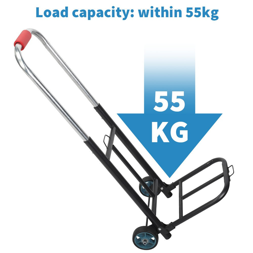 Heavy Duty Folding Lightweight Hand Sack Trolley Cart Wheel Truck Barrow UK NEW