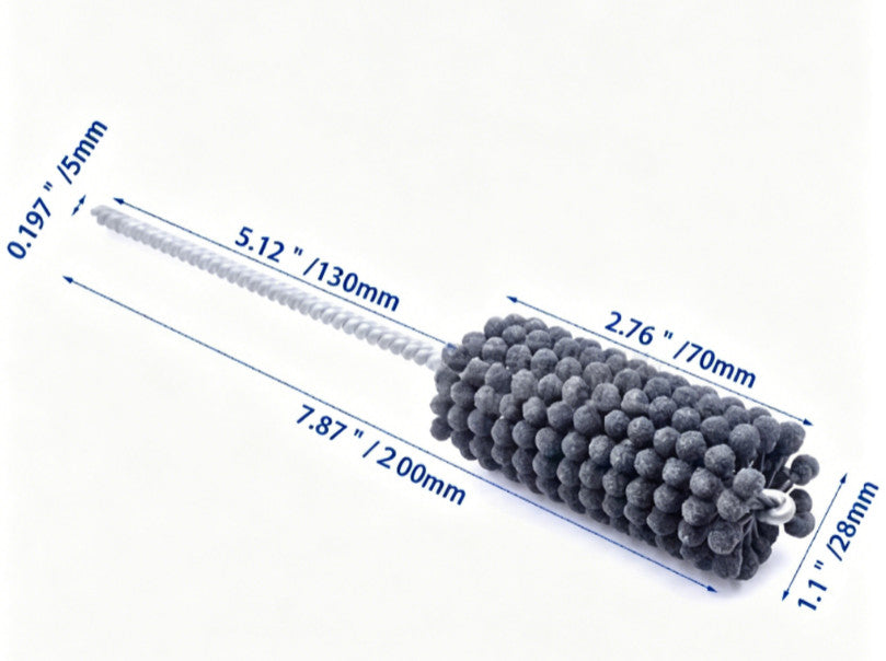 Flexible Ball Head Cylinder Hone Brush 240 Grit for Engine Bore Honing Tool
