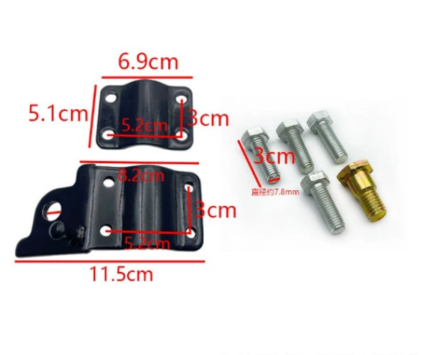 Heavy Duty Motorcycle Bike Sidestand Kickstand Side Stand support 24cm UK STOCK
