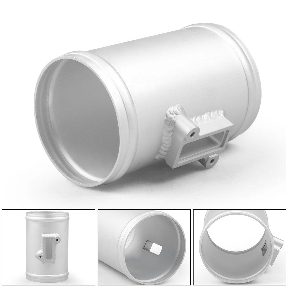 3" 76MM Aluminum Air Flow Sensor Mount Adapter For Nissan Honda Civic Ford MAF