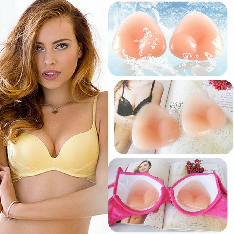 Silicone Gel Bra Breast Enhancers Push Up Pads Chicken Fillets Inserts Bikini UK