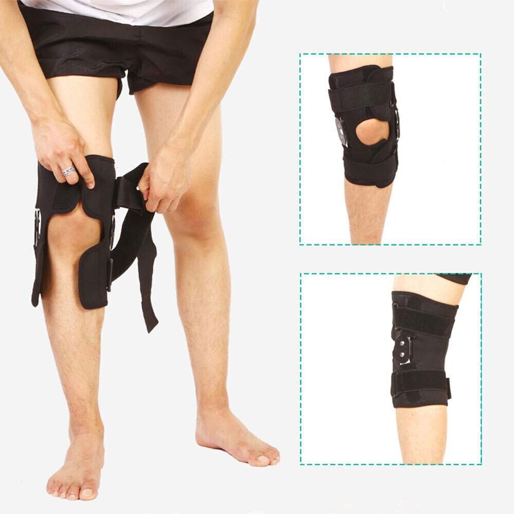 For Swollen Tendon Ligament Meniscus Injurie Dual Hinged Knee Brace Knee Support