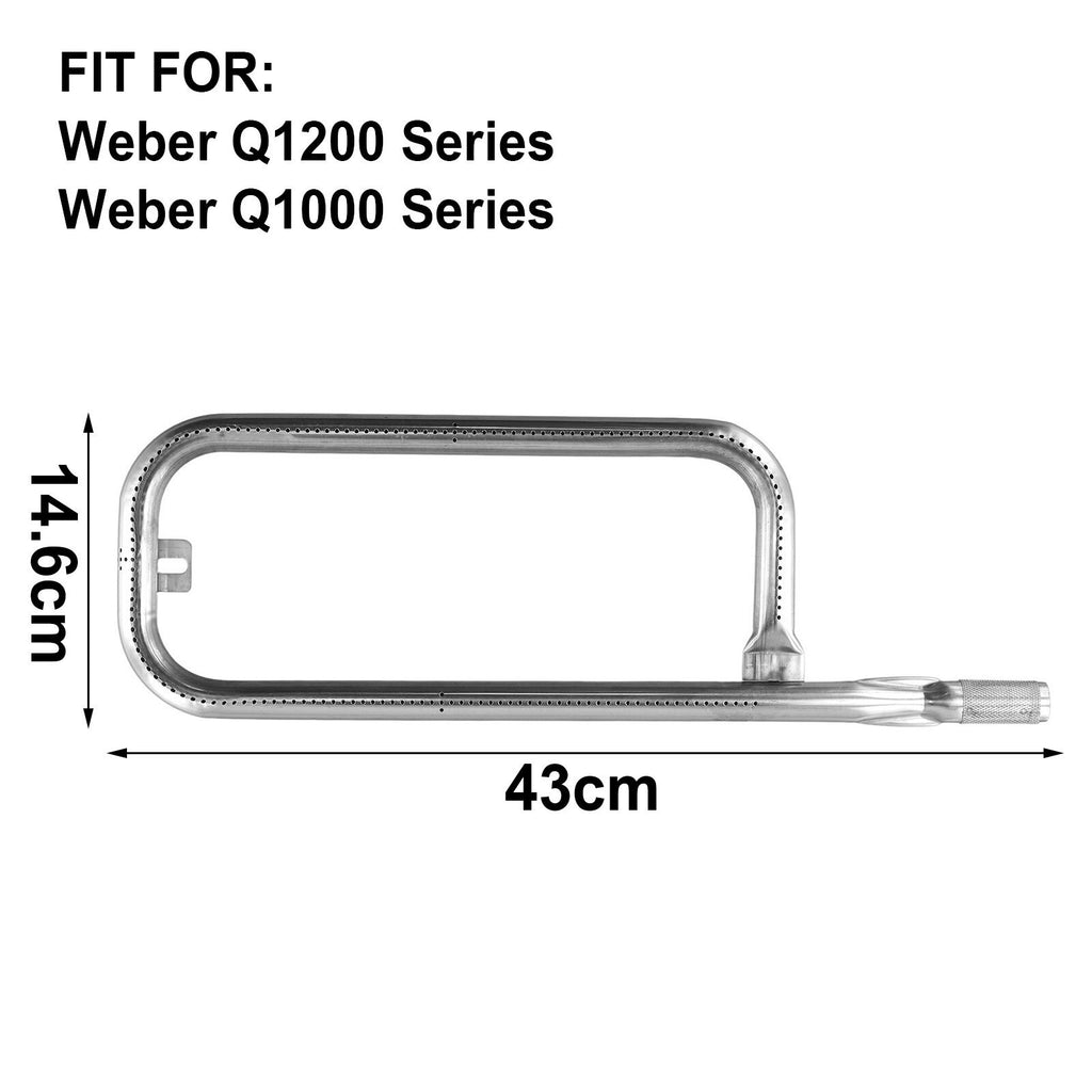Burner ForGrill Replacement Parts Q100 Q1000 Q120 Q1200 Stainless Steel