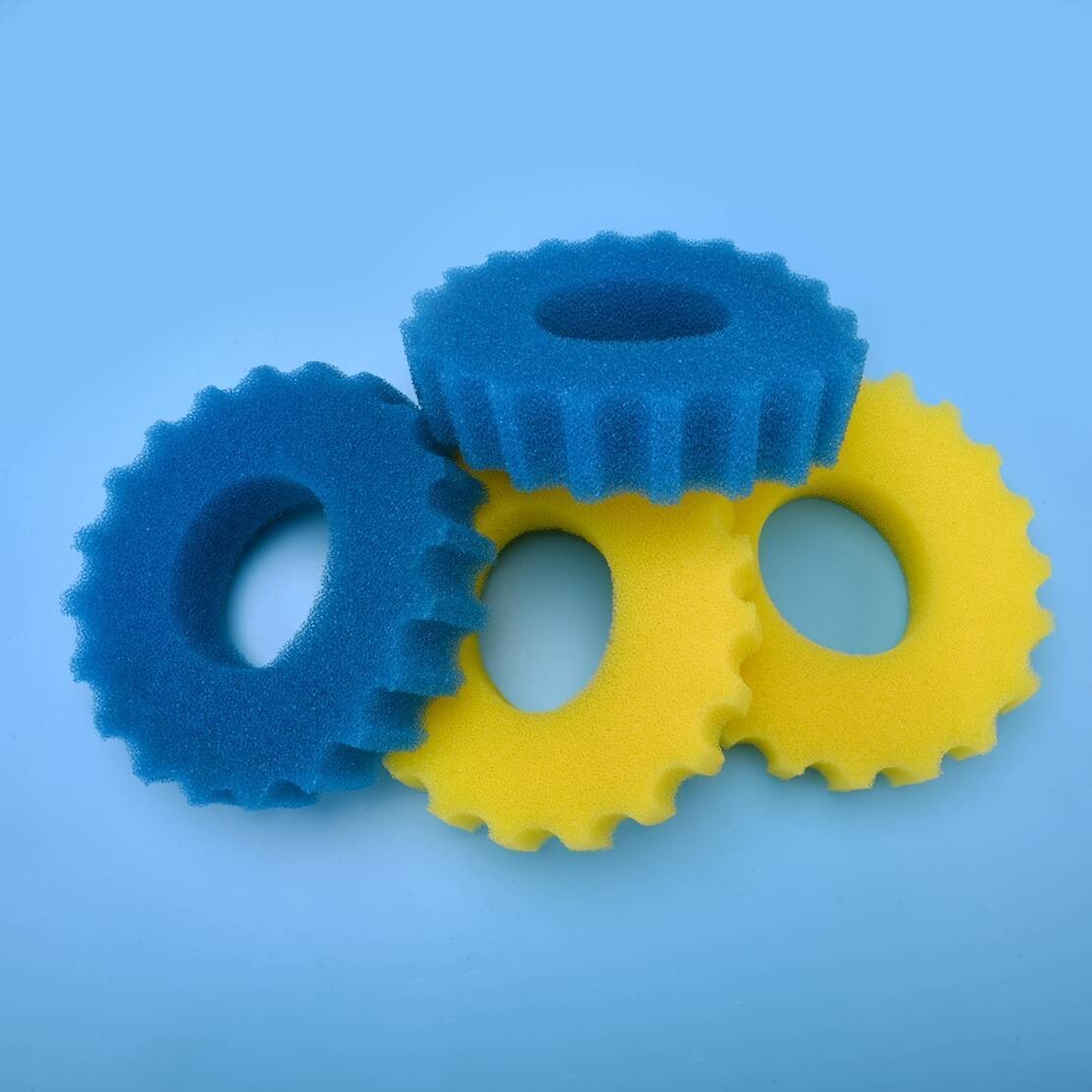 4Pcs Foam Sponge Filter Pad Fit For CPF-2500 Pressure Pond Filter Well