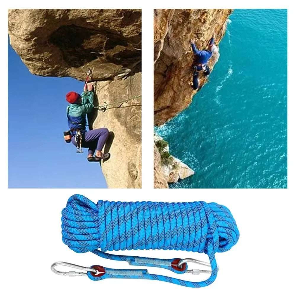 15M/25M/30M Outdoor Static Rope  10Mm Climbing Rope for Fire Rescue Safety Escap
