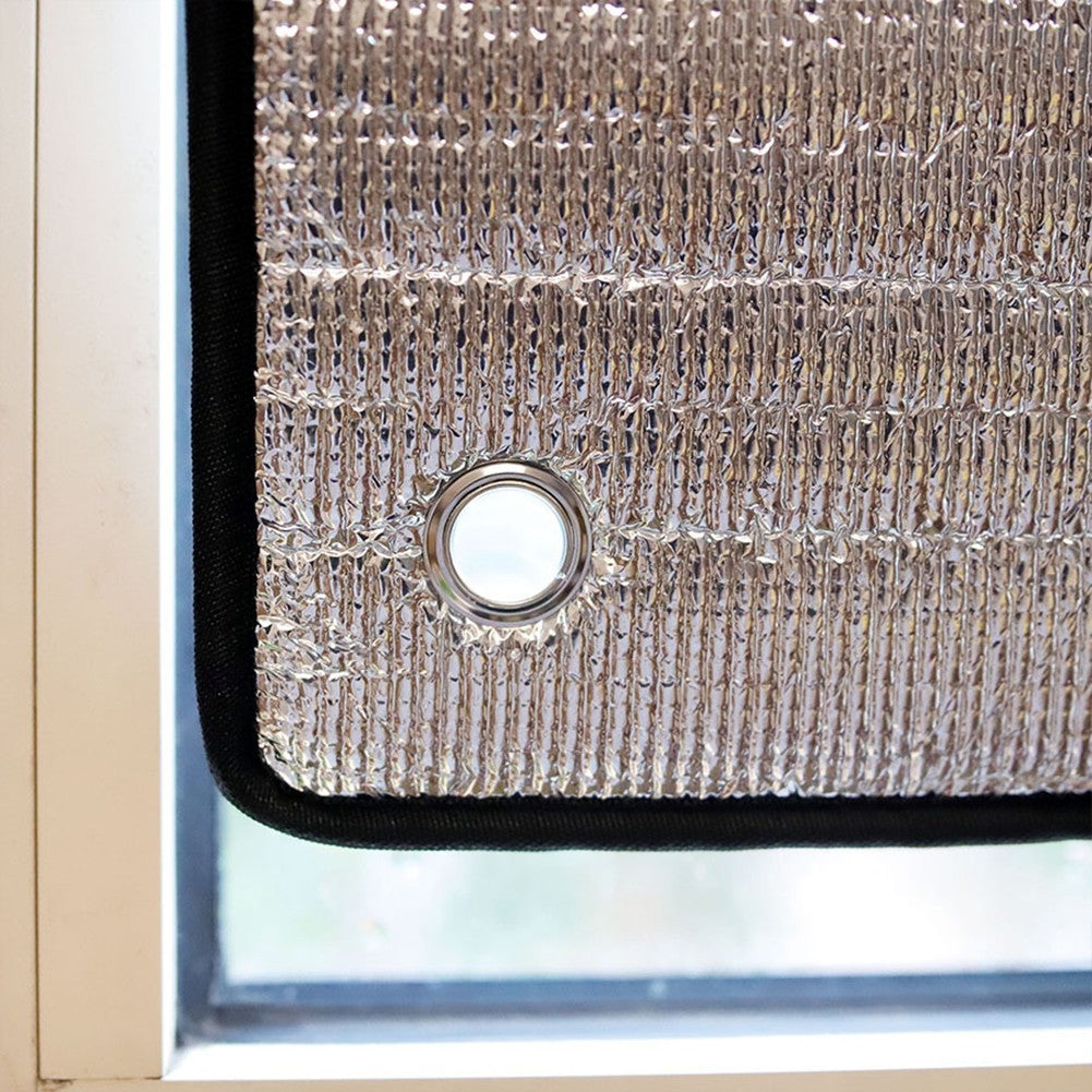 Heat Insulation Aluminum Foil Window Film with Suction Cup for Easy Installation