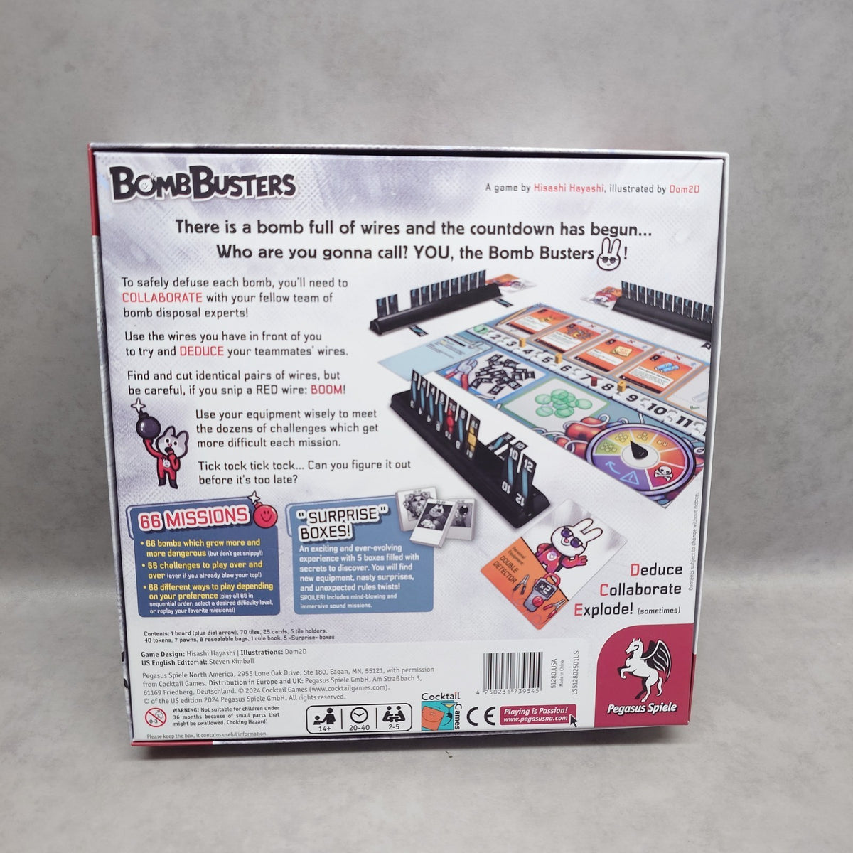 Bomb Busters Board Game | UK Seller | Complete