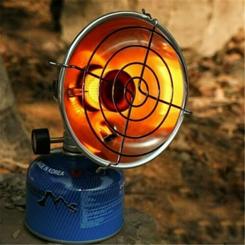 Portable Camping Propane Butane Gas Heater Tent Heating Stove with Stand Outdoor