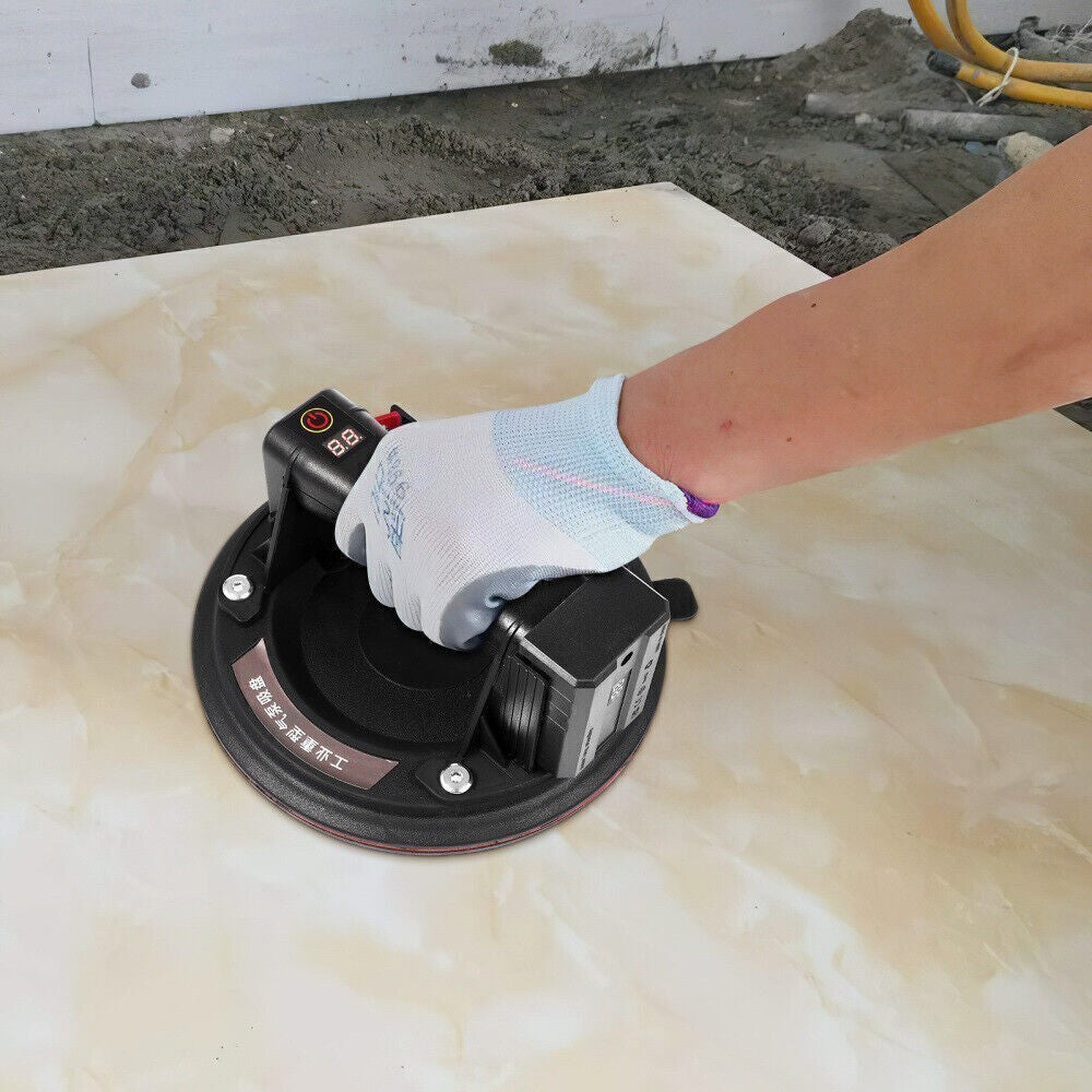 Electric Vacuum Suction Cup Heavy Duty Lifter for Granite Glass Drywall Tile~