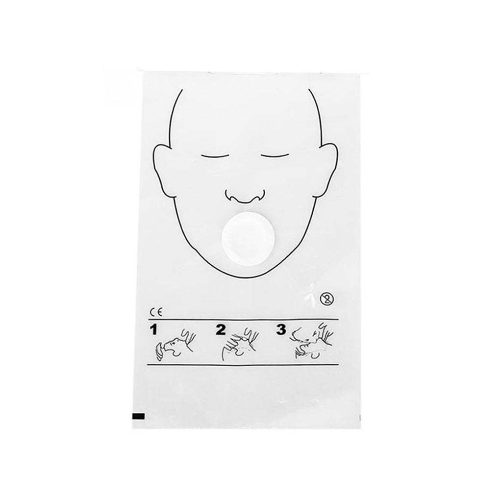 20 rolls 36pcs/roll DISPOSABLE ARTIFICIAL CPR MASK TRANSPARENT CPR FACE SHIELD