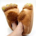 Womens Plush Slippers Monster Adventure Novelty Winter Warm Hobbit Feet Slippers