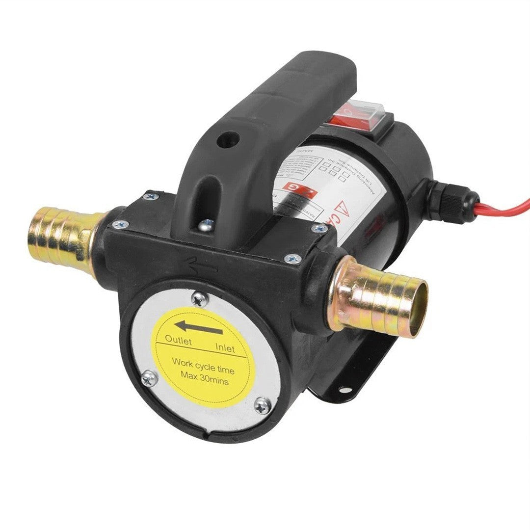 12V 260W Portable Electric Oil Diesel Transfer Pump Fuel Extractor Self-Priming