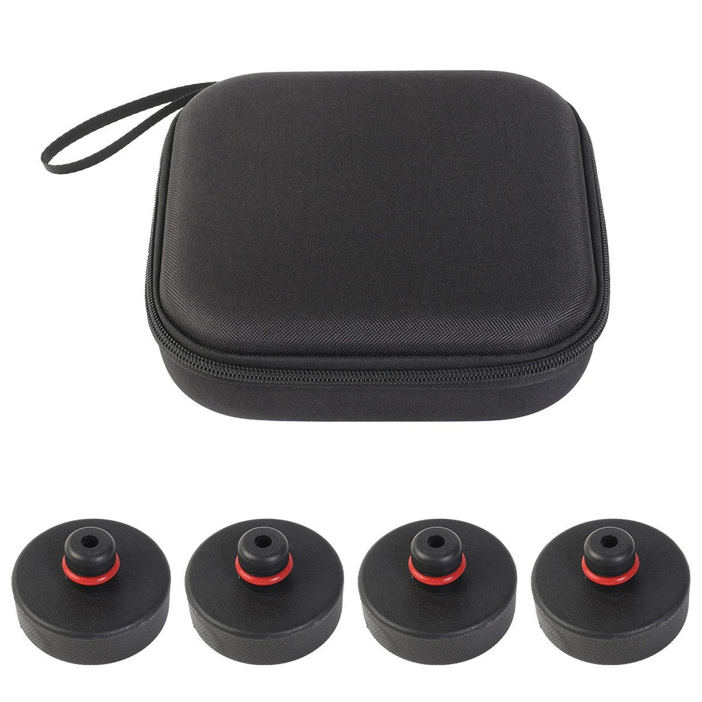 Jack Pads Lifting Pucks Adapter for Tesla Model 3 S X 4 Pack Storage Case