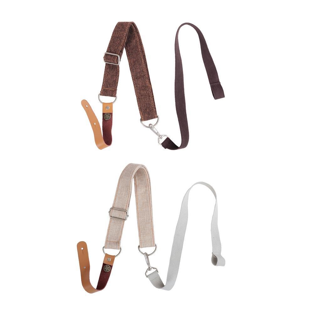 Adjustable Cotton Ukulele Strap Belt Performance Practice