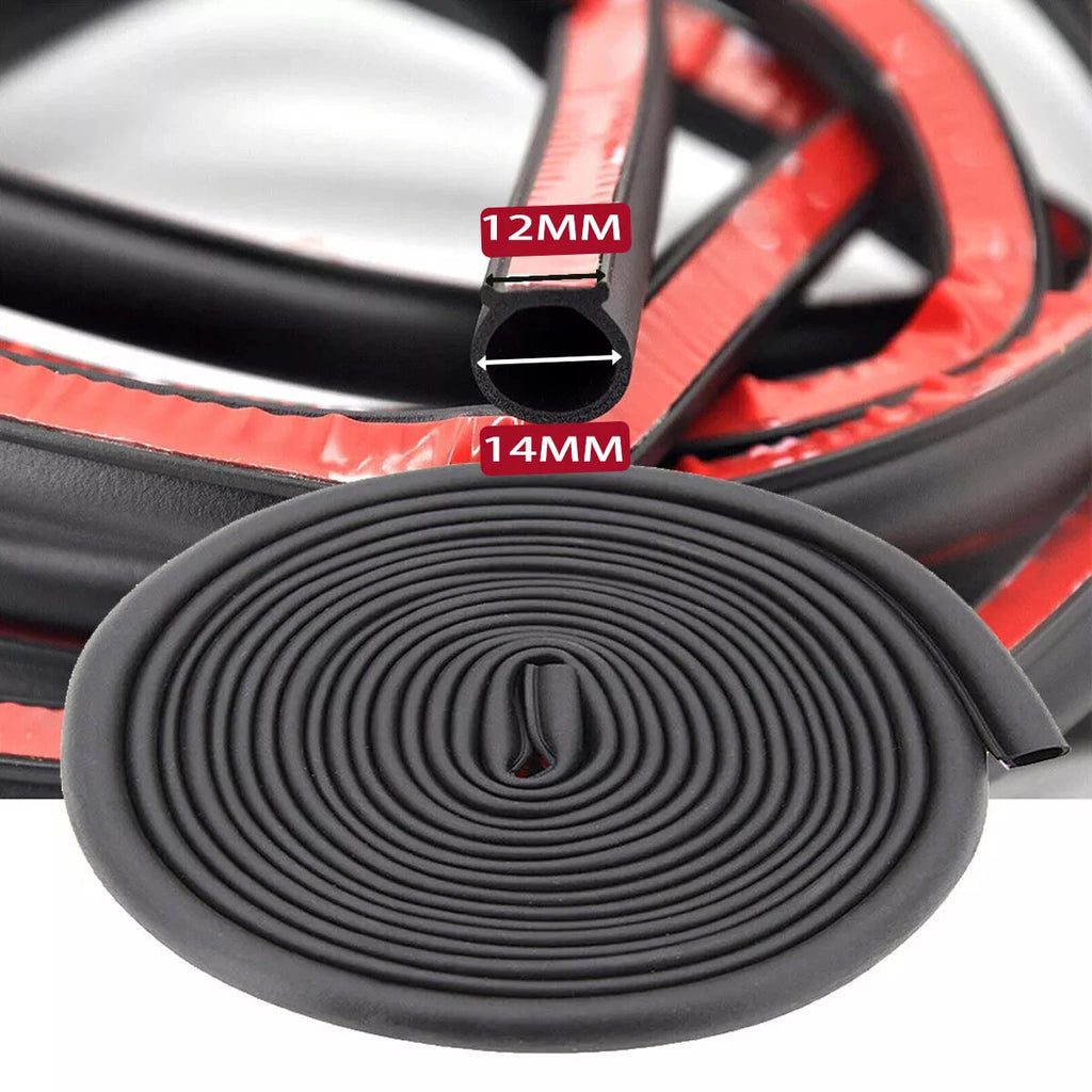 D-Shape Car Door Rubber Seal Strip Self Adhesive Auto Car Door Weather Stripping