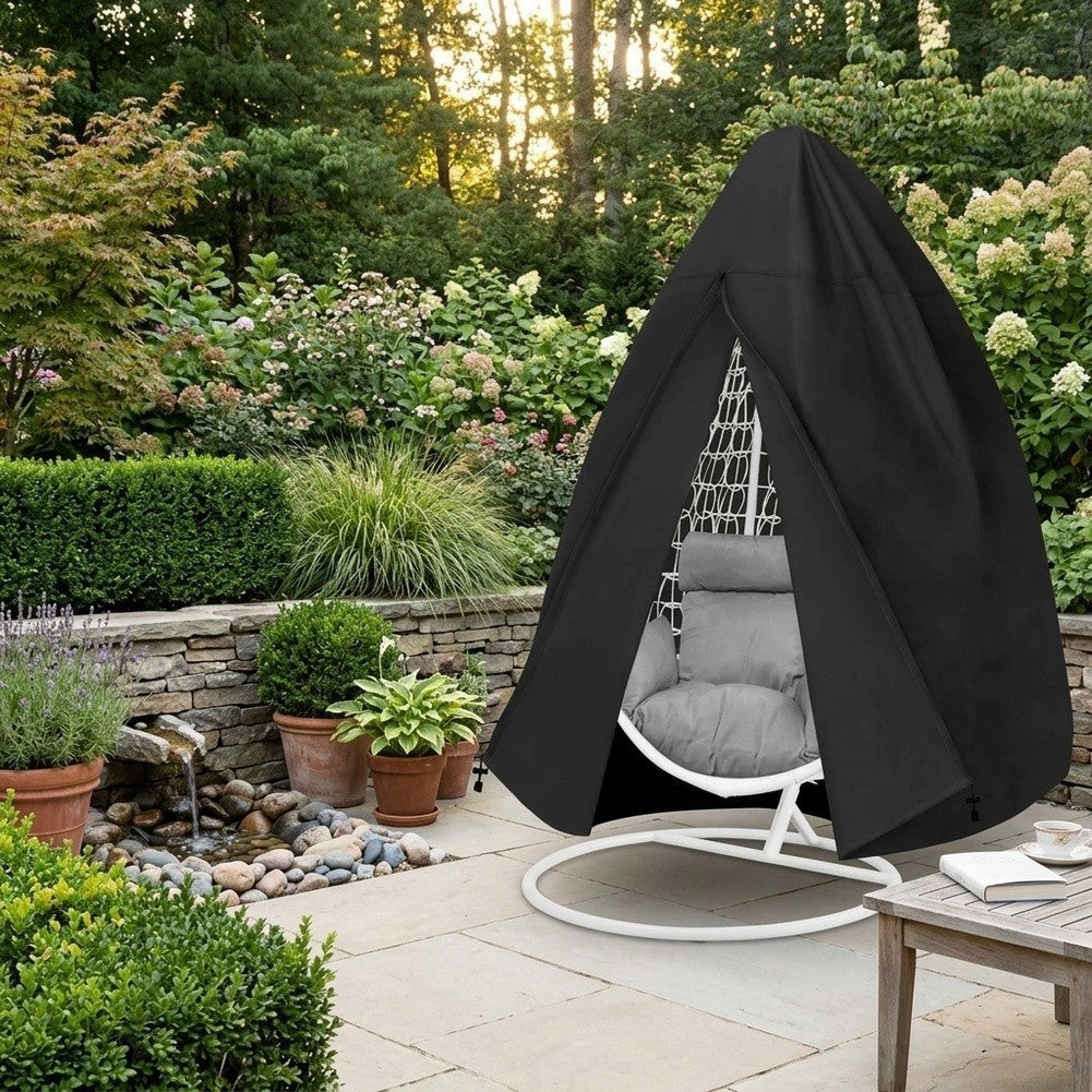 Double Egg Chair Cover 230 x 200 cm 210D Oxford with Zipper and Storage Bag.*