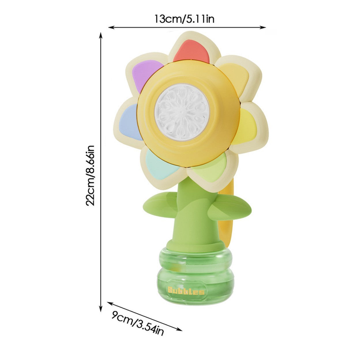 Electric Sunflower Bubble Machine Toy–Dancing Automatic Bubble Maker 2026 NEW UK