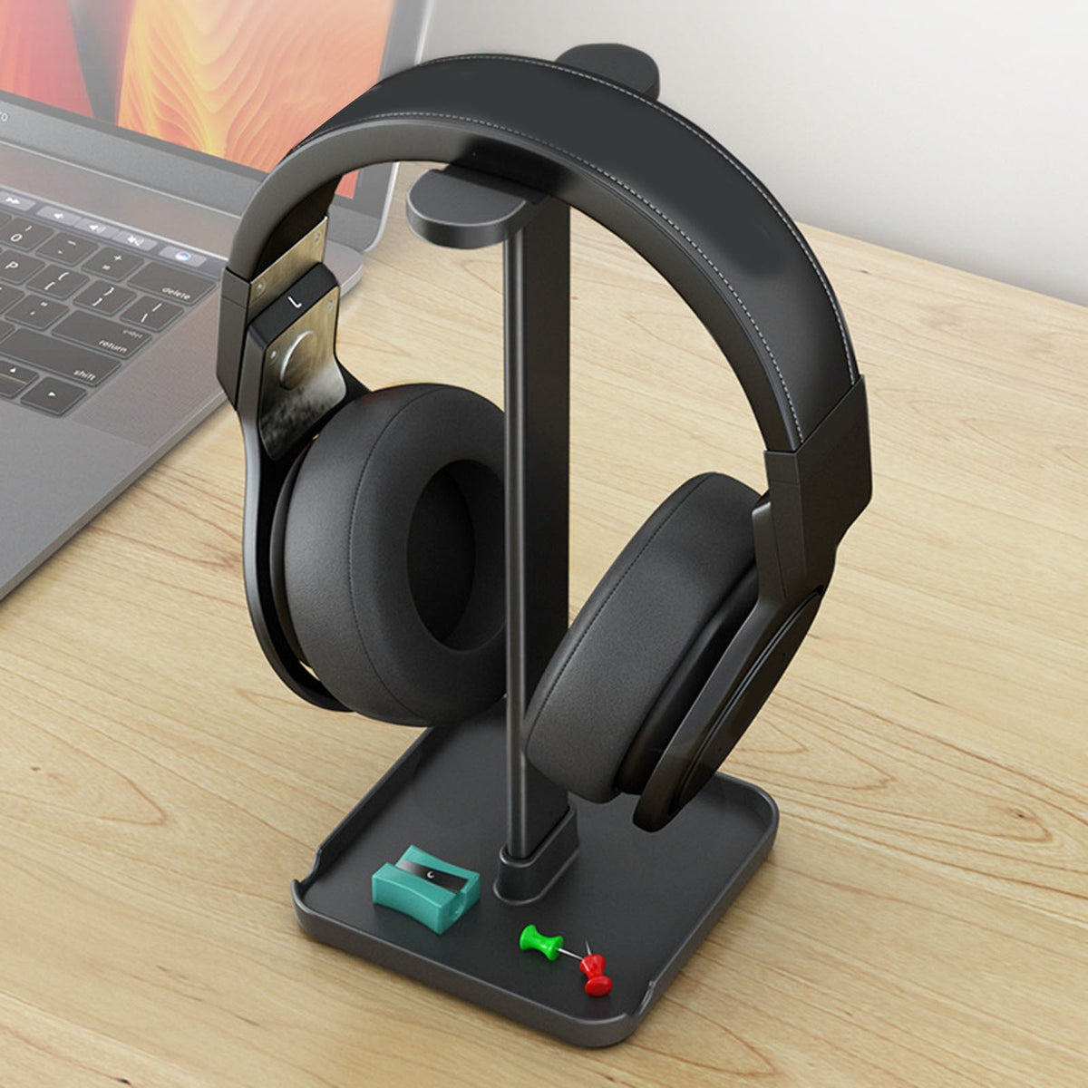 Headphone Stand Universal Removable Desktop Headset Holder For All Headphone