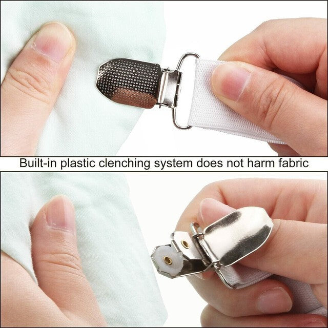 Bed Mattress Sheet Clips Holders Fasteners Grippers Straps Suspender Fitted NEW