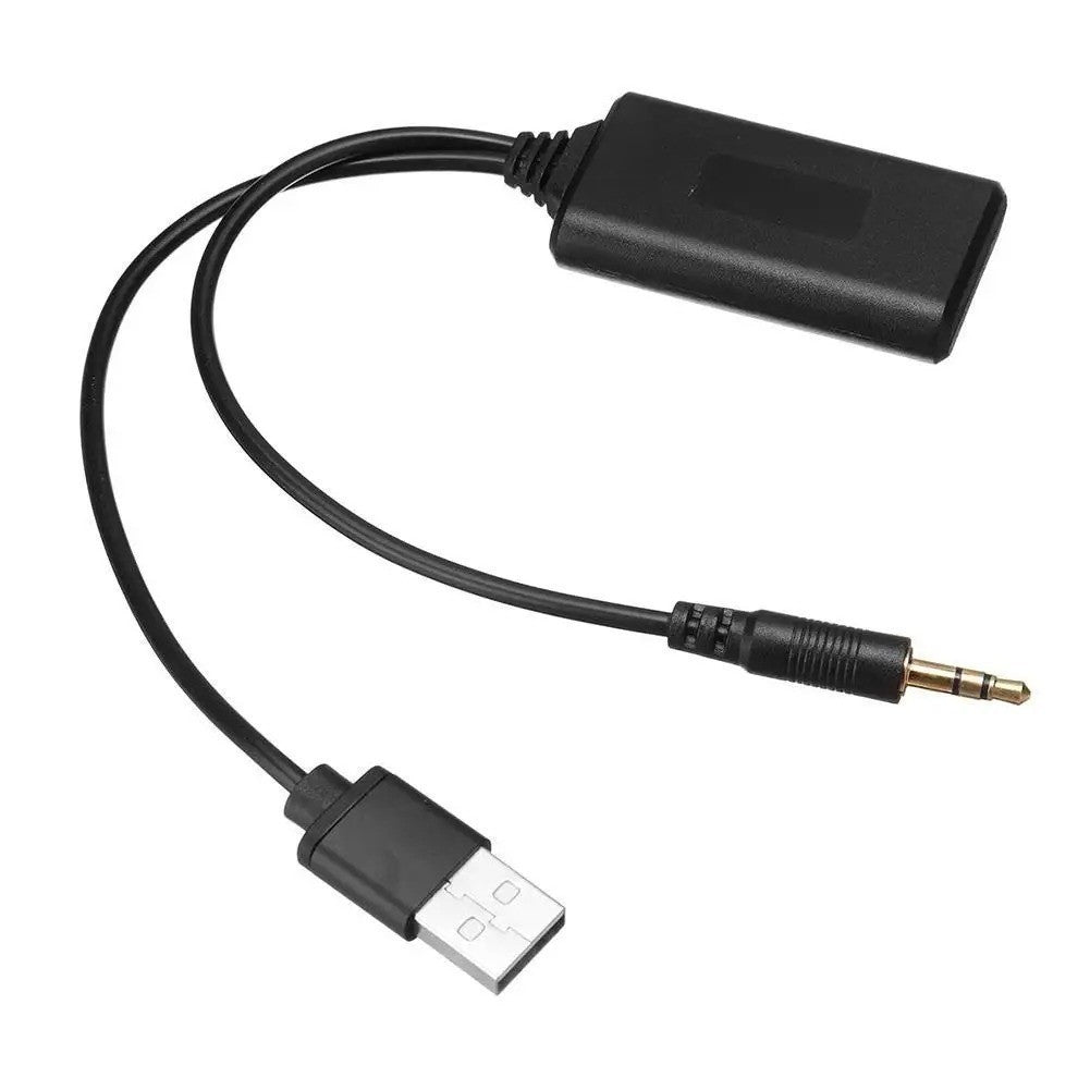 Car Wireless Bluetooth Module Radio Stereo Aux Audio Cable Adapter For E90