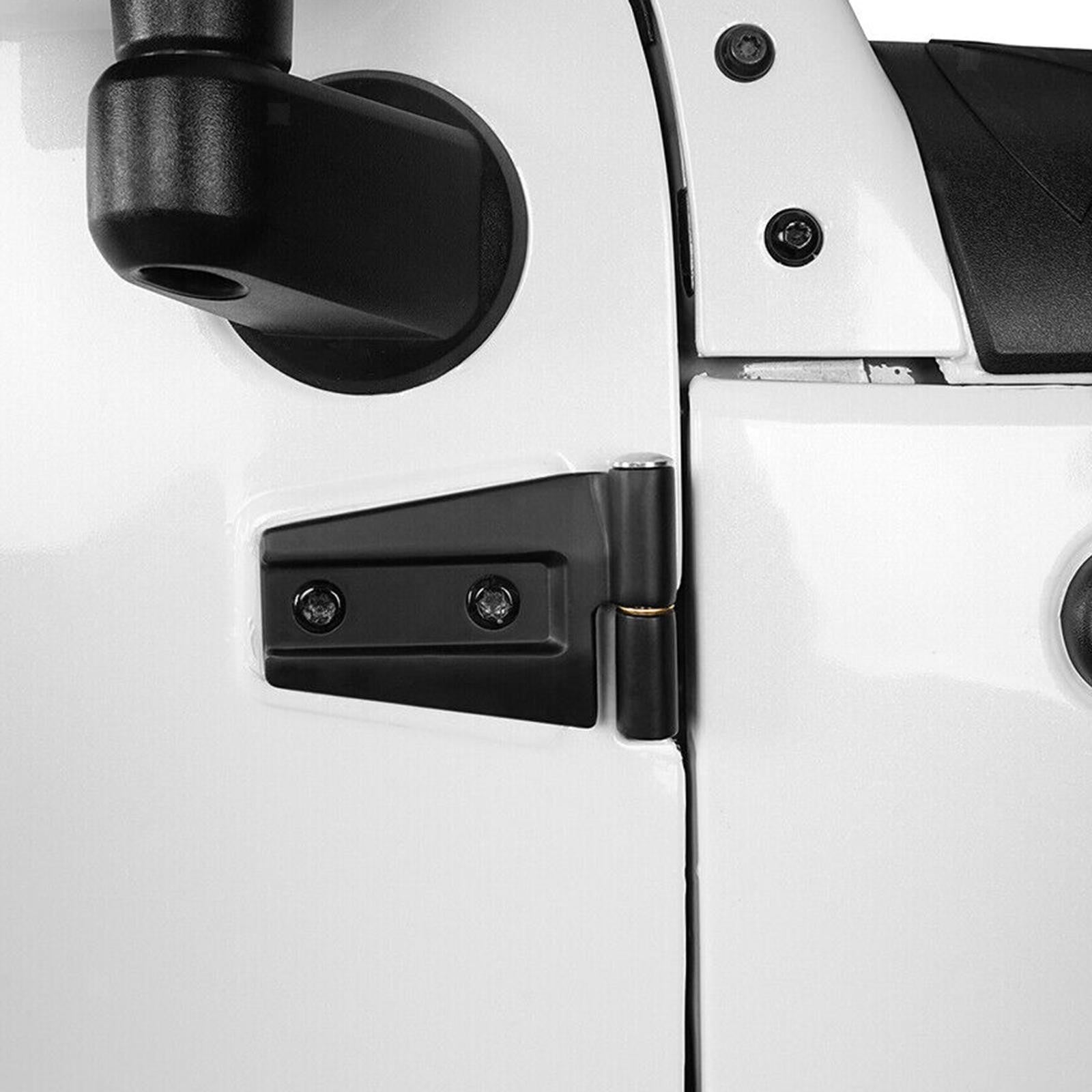 Door Hinges Set 20089 20090 Replace for Jeep Wrangler JK 2007-2018