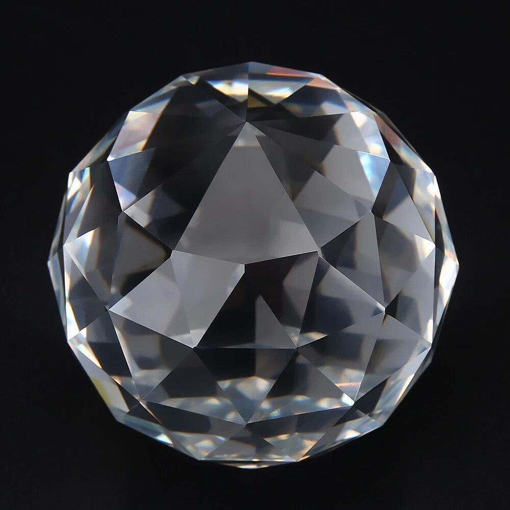 HOT NEW 60mm Maze Crystal Clear Cut Crystal Glass Ball Crystal Maze
